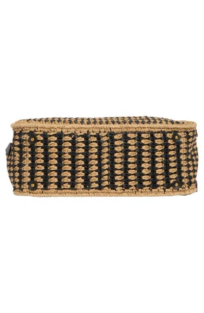 Rag & Bone Large River Raffia Tote In White