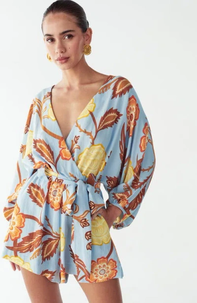 St Mrlo Maya Romper In Multi