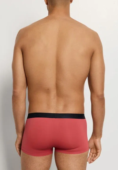 Hanro Micro Touch Boxer Brief In Red