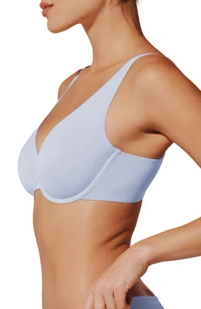 Thirdlove 24/7® Classic Second Skin Unlined Underwire Bra In Blue