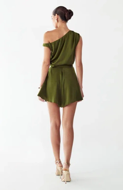 Willa Sky Romper In Green