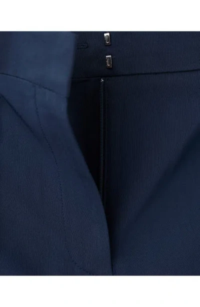 Mango Straight Leg Pants In Blue
