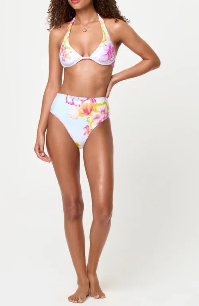 L*space Lspace Isa Underwire Bikini Top In White