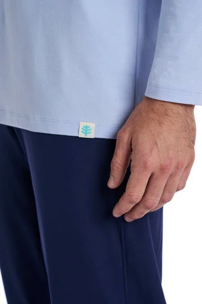 Coolibar Long Sleeve T-shirt In Blue