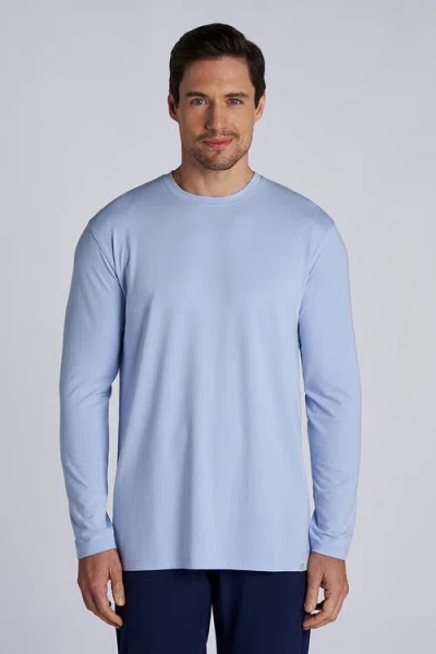Coolibar Long Sleeve T-shirt In Blue