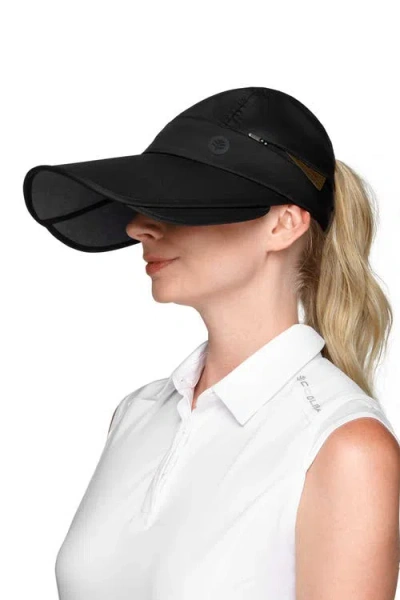 Coolibar Convertible Visor In Black