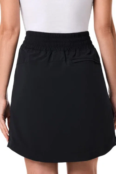 Coolibar High Short Golf Skort In Black