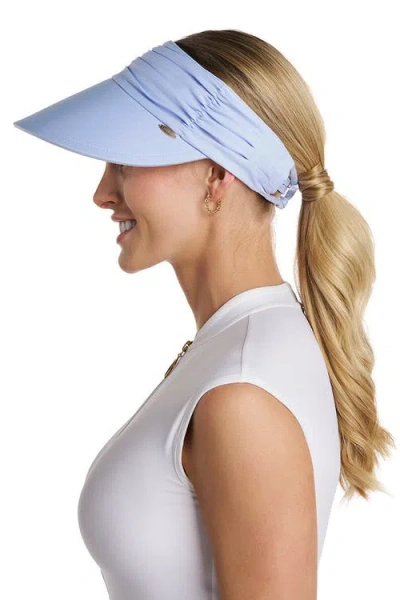 Coolibar Swim Visor In Blue