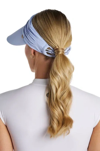 Coolibar Swim Visor In Blue