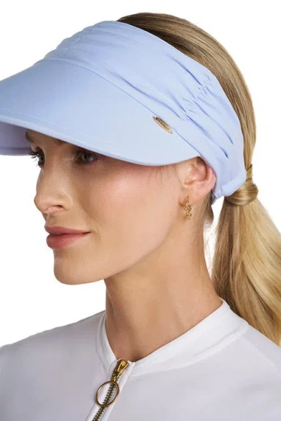 Coolibar Swim Visor In Blue