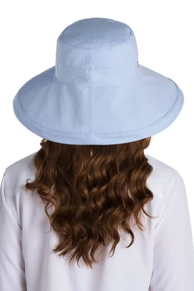 Coolibar Kettle Brim Hat In Blue
