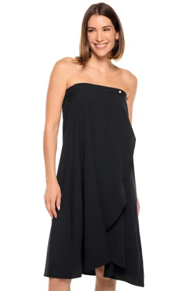 Coolibar Convertible Wrap In Black