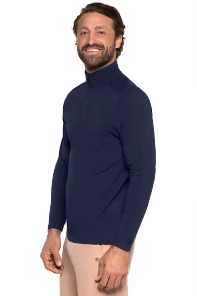 Coolibar Quarter-zip In Blue