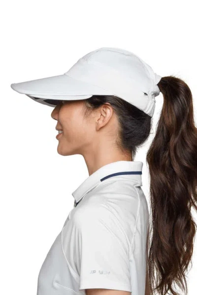 Coolibar Convertible Visor In White