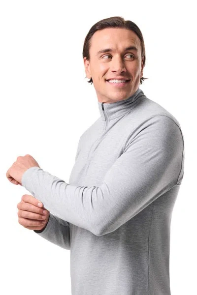 Coolibar Quarter-zip In Gray