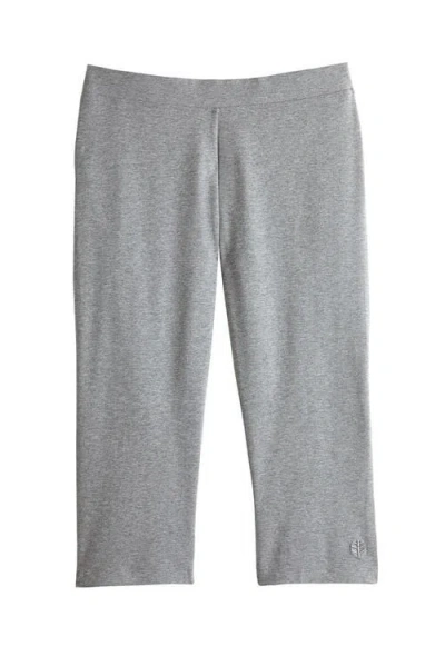 Coolibar Summer Capris In Gray