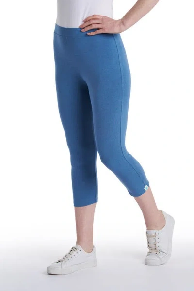 Coolibar Summer Capris In Blue