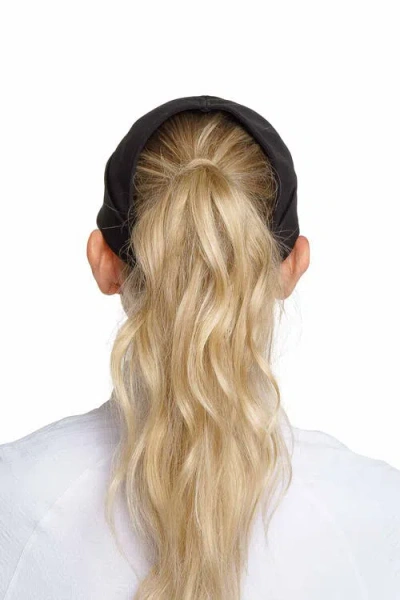 Coolibar Ponytail Cap In Black