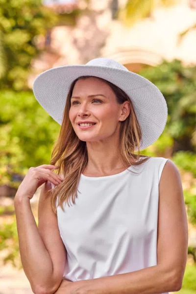 Coolibar Packable Sun Hat In White