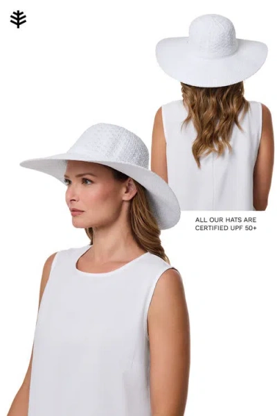 Coolibar Packable Sun Hat In White