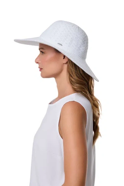 Coolibar Packable Sun Hat In White