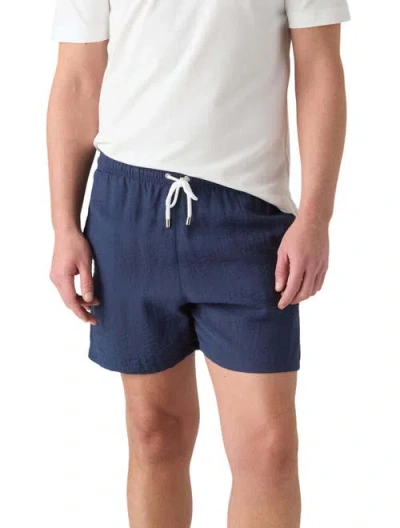 Robert Talbott Avalon Beach Short In Blue