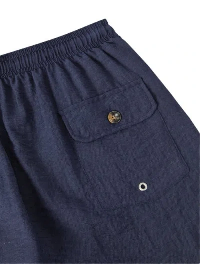 Robert Talbott Avalon Beach Short In Blue