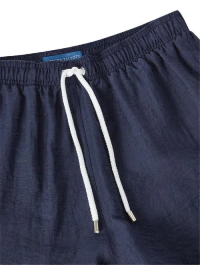 Robert Talbott Avalon Beach Short In Blue
