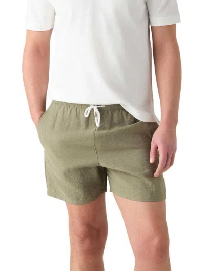 Robert Talbott Avalon Beach Short In Green