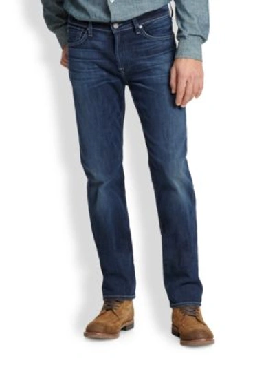 7 For All Mankind Jeans - Slimmy Luxe Performance Slim Fit In Venice Waters In Authentic Reform