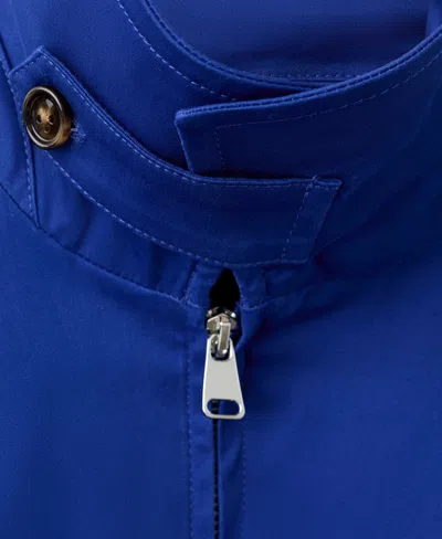 Mango Featuring Hailey Bieber Mutis Oversize Jacket In Blue