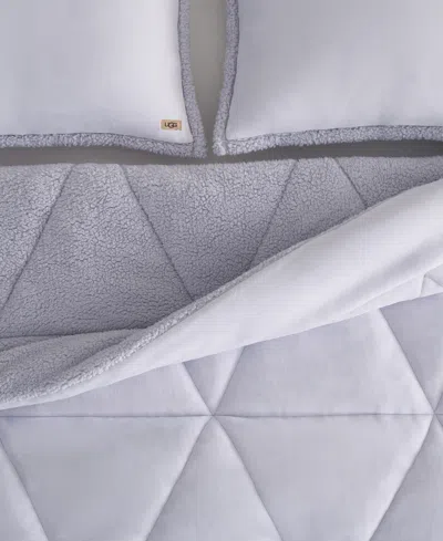Ugg Closeout!  Avery Plush Reversible 3-pc. Comforter Set, Full/queen In White