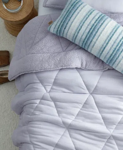 Ugg Closeout!  Avery Plush Reversible 3-pc. Comforter Set, Full/queen In White