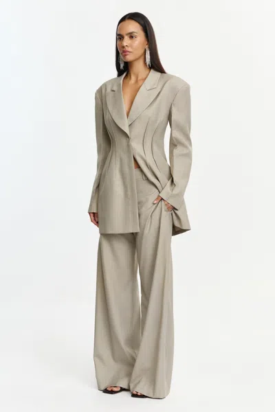 Acler Jared Blazer In Gray