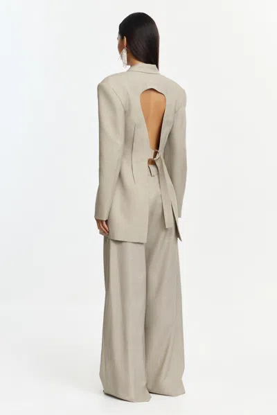 Acler Jared Blazer In Gray