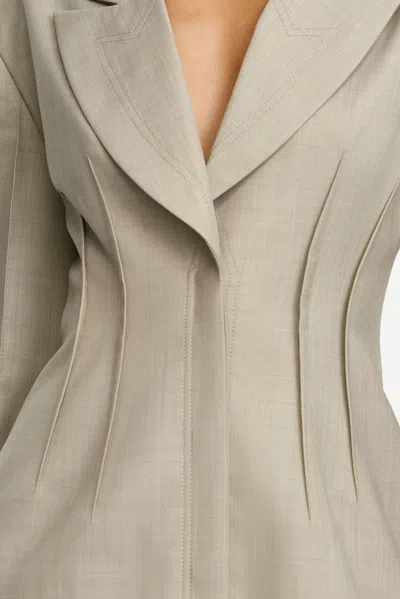 Acler Jared Blazer In Gray