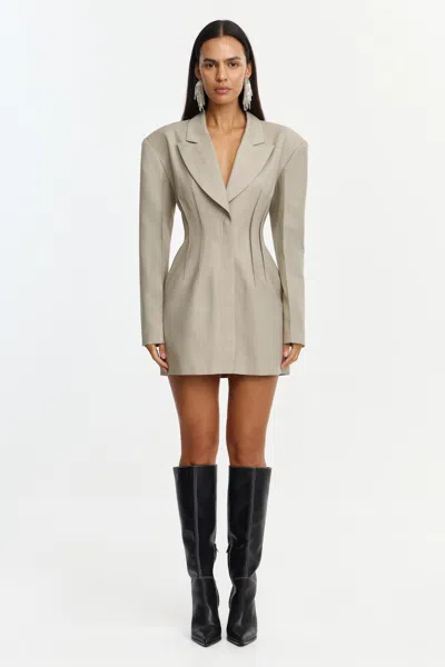 Acler Jared Blazer In Gray