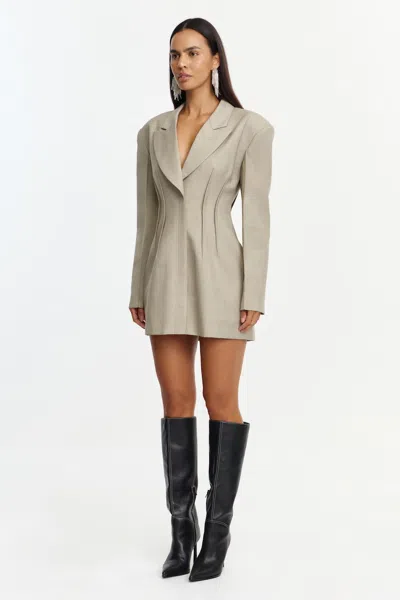 Acler Jared Blazer In Gray