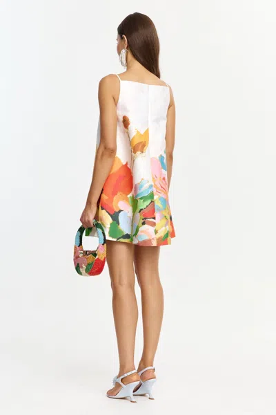 Acler Java Bead-embellished Mini Dress In Multi
