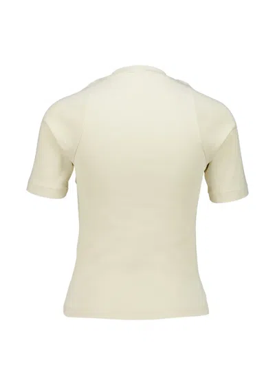 Auralee Raglan-sleeve T-shirt In White