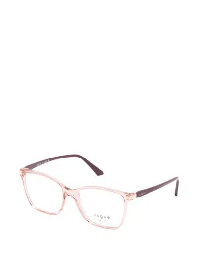 Vogue Eyewear Square-frame Glasses In Pink