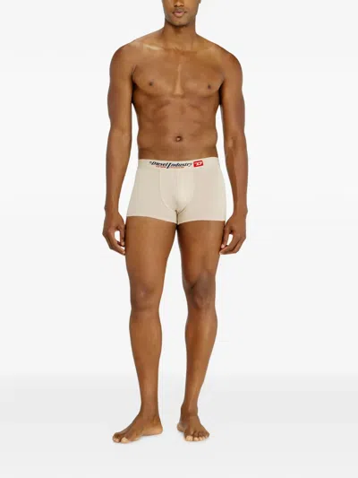 Diesel Logo-waistband Pack-of-three Boxer Briefs In Multi