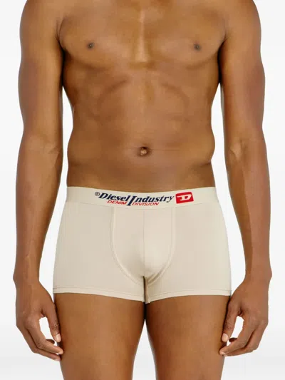 Diesel Logo-waistband Pack-of-three Boxer Briefs In Multi