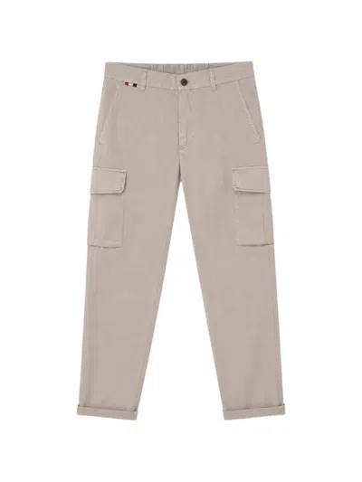 Mason's Flap-pocket Cargo Pants In Brown