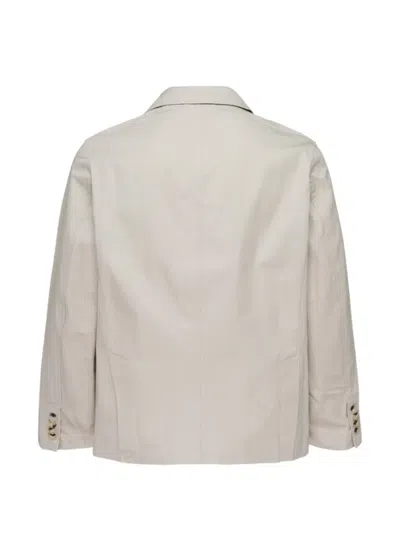 Simone Rocha Crystal-embellishment Blazer In Gray