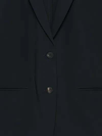 SINGLE-BREASTED BUTTONBED BLAZER