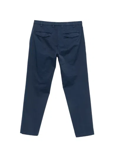 Michael Coal Belt-loop Pocket Trousers In Blue