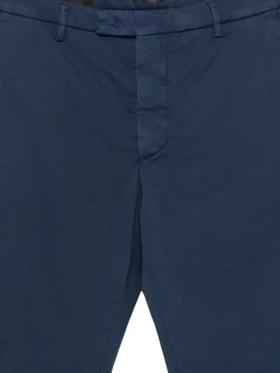 Michael Coal Belt-loop Pocket Trousers In Blue