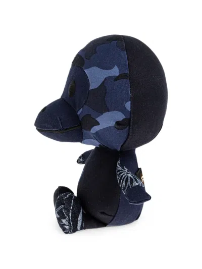 A Bathing Ape Patchwork Camo-print Collectible In Blue