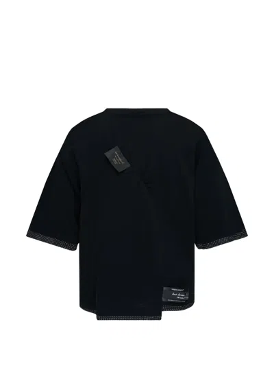 Undercover Logo-patch T-shirt In Black